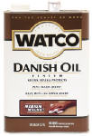 WATCO Watco 242223 Danish Oil, Medium Walnut, Liquid, 1 qt, Can PAINT WATCO   