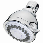 HOMEWERKS WORLDWIDE LLC-IMPORT Shower Head, Fixed Mount, 3-Settings, Chrome Plastic PLUMBING, HEATING & VENTILATION HOMEWERKS WORLDWIDE LLC-IMPORT