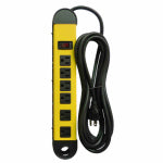 KAB ENTERPRISE CO LTD Power Strip, 6-Outlet, Metal