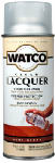 WATCO Watco 63181 Lacquer Spray Paint, Semi-Gloss, Liquid, Clear, 11.25 oz, Aerosol Can PAINT WATCO