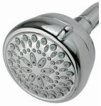 DELTA FAUCET CO 7-Spray Shower Head, Fixed Mount, Chrome, 1.8-GPM PLUMBING, HEATING & VENTILATION DELTA FAUCET CO