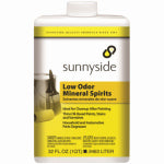 SUNNYSIDE CORPORATION Mineral Spirits, 1-Qt. PAINT SUNNYSIDE CORPORATION   