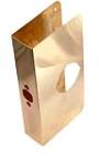 BELWITH PRODUCTS LLC Brass Door Reinforcer, 9 x 1-3/4 In. Thick HARDWARE & FARM SUPPLIES BELWITH PRODUCTS LLC