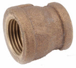 ANDERSON METALS CORP Pipe Fitting, Reducing Coupling, Lead Free Red Brass, 3/4 x 3/8 In. PLUMBING, HEATING & VENTILATION ANDERSON METALS CORP