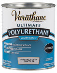 VARATHANE Rust-Oleum 200241H Polyurethane, Liquid, Crystal Clear, 1 qt, Can PAINT VARATHANE