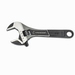CRESCENT Crescent ATWJ26VS Adjustable Wrench, 6 in OAL, 15/16 in Jaw, Alloy Steel, Black Phosphate TOOLS CRESCENT   
