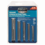 CENTURY DRILL & TOOL CO INC 5-Pc. Square Screw Extractor Set TOOLS CENTURY DRILL & TOOL CO INC