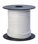 COLEMAN CABLE CCI 55667923 Primary Wire, 16 AWG Wire, 1-Conductor, 60 VDC, Copper Conductor, White Sheath, 100 ft L AUTOMOTIVE COLEMAN CABLE   