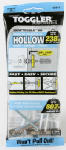 MECHANICAL PLASTICS CORP Snaptoggle Hollow-Wall BA Toggle Bolts, 3/16-24-In., 2-Pk.