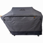 TRAEGER Traeger BAC603 Full-Length Grill Cover, 25 in W, 71 in D, 51 in H, Nylon/Polyester, Gray OUTDOOR LIVING & POWER EQUIPMENT TRAEGER   