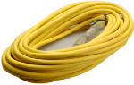 SOUTHWIRE/COLEMAN CABLE Polar Solar Outdoor Extension Cord, Contractor Grade, 14/3 SJEOW Yellow, 50 Ft. ELECTRICAL SOUTHWIRE/COLEMAN CABLE