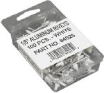AMERIMAX Amerimax 84025 Gutter Rivet, 1-1/2 in L, Aluminum, 100/PK HARDWARE & FARM SUPPLIES AMERIMAX   