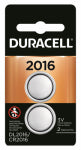 DURACELL DISTRIBUTING NC Lithium Keyless Entry Battery, #2016, 3-Volt, 2-Pk. ELECTRICAL DURACELL DISTRIBUTING NC