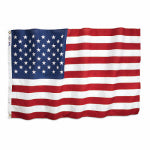 ANNIN FLAGMAKERS Heavy-Duty U.S. Flag, 3 x 5-Ft. OUTDOOR LIVING & POWER EQUIPMENT ANNIN FLAGMAKERS