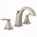 DELTA FAUCET CO Flynn 2-Handle Widespread Bathroom Faucet, Stainless PLUMBING, HEATING & VENTILATION DELTA FAUCET CO