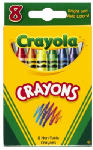 CRAYOLA LLC 8-Pack Crayons HOUSEWARES CRAYOLA LLC