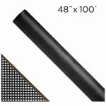 SAINT-GOBAIN ADFORS No-See-Um Insect Screen, Charcoal, 48-In. x 100-Ft. HARDWARE & FARM SUPPLIES SAINT-GOBAIN ADFORS