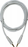 AUDIOVOX MP3 Audio Cable, White, 3.5mm, 6-Ft. ELECTRICAL AUDIOVOX   