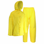 SAFETY WORKS INC West Chester, 2-Piece Rain Suit, Yellow, XL CLOTHING, FOOTWEAR & SAFETY GEAR SAFETY WORKS INC