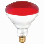 WESTINGHOUSE LIGHTING CORP Heat Lamp, Flood Beam, Dimmable, R40, Red, 250-Watts ELECTRICAL WESTINGHOUSE LIGHTING CORP