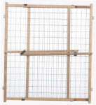 NORTH STATE IND INC Portable Gate, Extra-Wide, Wire Mesh, 29.5 -50 x 32-In.