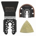 DREMEL MFG CO Universal Dual Interface Oscillating Grout and Tile Blades, 3-Pk. TOOLS DREMEL MFG CO   