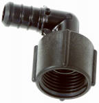 SHARKBITE/CASH ACME Poly Alloy Swivel PEX Elbow, 1/2 In. Barb x 1/2 In. FIP, 5-Pk. PLUMBING, HEATING & VENTILATION SHARKBITE/CASH ACME