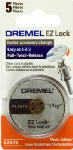 DREMEL MFG CO Plastic Cutoff Wheels, 5-Pk. TOOLS DREMEL MFG CO