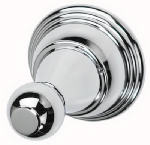 HOMEWERKS WORLDWIDE LLC-IMPORT Vintage Robe Hook, Chrome HARDWARE & FARM SUPPLIES HOMEWERKS WORLDWIDE LLC-IMPORT