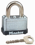 MASTER LOCK CO 1-1/2 In. Keyed Padlock, Warded Steel, HARDWARE & FARM SUPPLIES MASTER LOCK CO