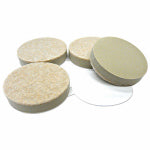 RICHELIEU AMERICA LTD Furniture Pads, Self-Adhesive, Tan Felt, Round, 1.5-In., 4-Pk. HARDWARE & FARM SUPPLIES RICHELIEU AMERICA LTD