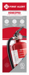 ADEMCO INC. Rechargeable Fire Extinguisher, Red, 2A: 10-B:C HARDWARE & FARM SUPPLIES ADEMCO INC.