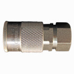 MILTON INDUSTRIES Compressor Coupler, H-Style, Female, 3/8 In. NPT