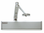 TELL MANUFACTURING INC Commercial Grade 1 Door Closer, Adjustable 1-4, Aluminum Finish HARDWARE & FARM SUPPLIES TELL MANUFACTURING INC