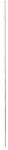 MIDWEST AIR TECHNOLOGIES Galvanized Chain Link Tension Bar, 5/8 x 58 In. LAWN & GARDEN MIDWEST AIR TECHNOLOGIES
