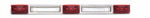 URIAH PRODUCTS LED Identification Light Bar, Red AUTOMOTIVE URIAH PRODUCTS   