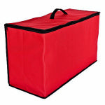 SIMPLE LIVING SOLUTIONS LLC Ornament Storage Tub, Red, Large HOLIDAY & PARTY SUPPLIES SIMPLE LIVING SOLUTIONS LLC