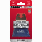 ARROW FASTENER CO LLC Japanese Tooth Hardwood Oscillating Tool Blade, 2-11/16-In. TOOLS ARROW FASTENER CO LLC