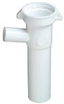 PLUMB SHOP DIV BRASSCRAFT Dishwasher Branch Tailpiece, White Plastic, 1.5 x 6-In. PLUMBING, HEATING & VENTILATION PLUMB SHOP DIV BRASSCRAFT
