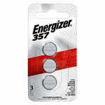 ENERGIZER Button Cell 357/303 Batteries, 3 Pack ELECTRICAL ENERGIZER