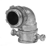 HALEX/SCOTT FETZER EMT Set Screw Type Connector, 90 Degree, 1/2-In. ELECTRICAL HALEX/SCOTT FETZER
