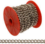 APEX TOOLS GROUP LLC Nickel Twist Chain, #90, 82 Ft.