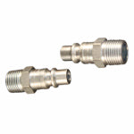 MILTON INDUSTRIES Compression Plug, H-Style, Male, 3/8-In., 2-Pk.