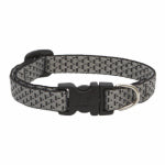 LUPINE INC Eco Dog Collar, Adjustable, Granite, 1/2 x 8 to 12-In.