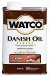 WATCO Watco 65241 Danish Oil, Cherry, Liquid, 1 qt, Can PAINT WATCO   