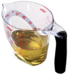 OXO INTERNATIONAL Good Grips Measuring Cup, Angled, Plastic, 8-oz. HOUSEWARES OXO INTERNATIONAL