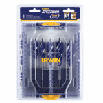IRWIN INDUSTRIAL TOOL CO Speedbor Max Drill Bit Set, 6-Pc. TOOLS IRWIN INDUSTRIAL TOOL CO