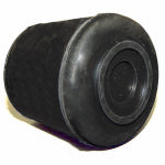 RICHELIEU AMERICA LTD Furniture Leg Tip, Black Rubber, 1-In., 4-Pk. HARDWARE & FARM SUPPLIES RICHELIEU AMERICA LTD