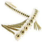 SENCO FASTENING SYSTEMS Wood to Wood Interior Collated Screws, Auto-Feed, #8, 1-3/4 In., 1,000-Ct. HARDWARE & FARM SUPPLIES SENCO FASTENING SYSTEMS
