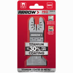 ARROW FASTENER CO LLC Titanium Metal Oscillating Tool Blade, 1-3/4-In., 10-Pk. TOOLS ARROW FASTENER CO LLC